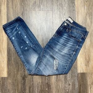 MADEWELL Heavily Distressed Jeans Size 25